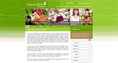 Desktop Screenshot of organicnorth.co.uk